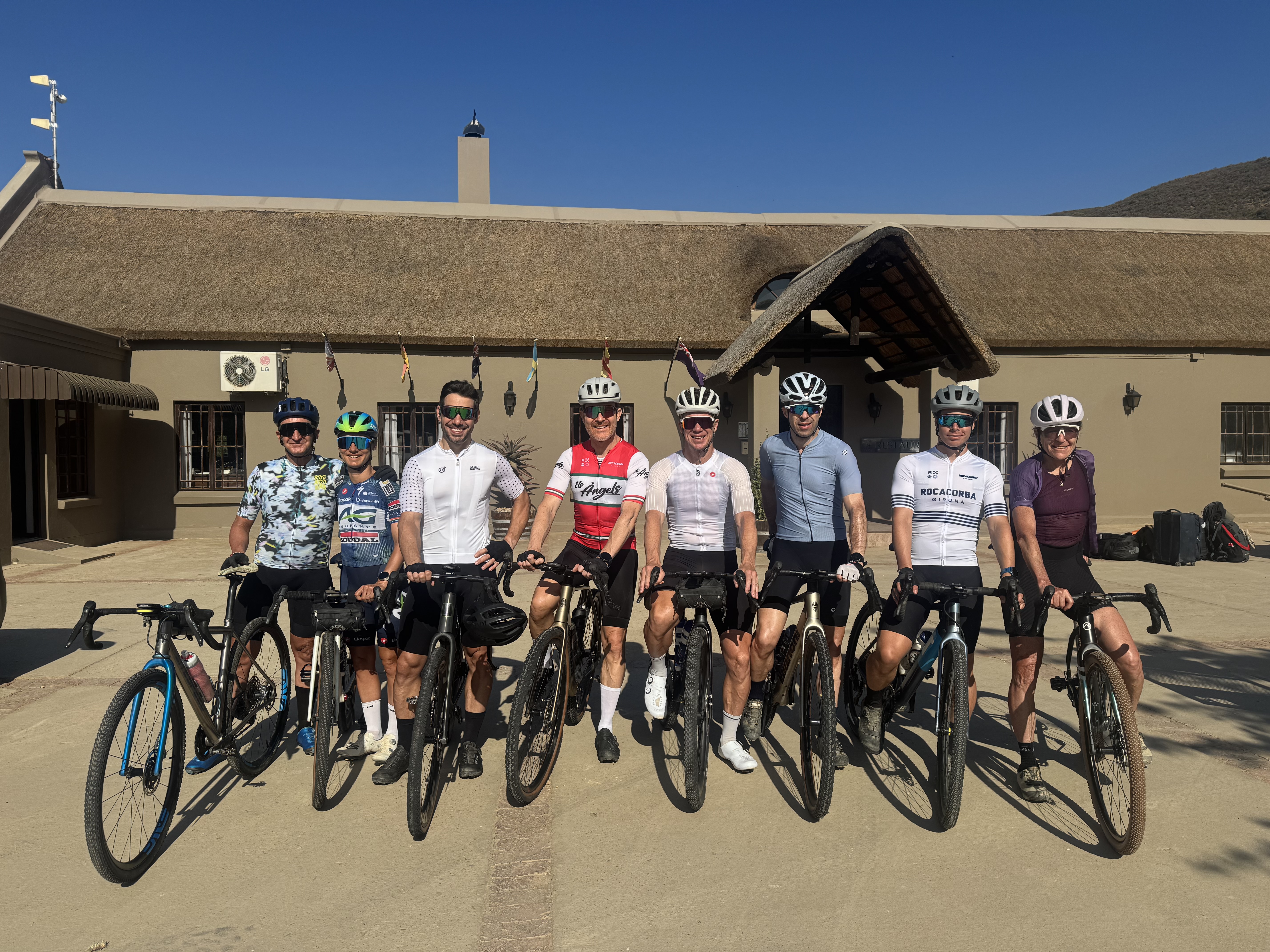 Comprehensive support on the South Africa Gravel Tour