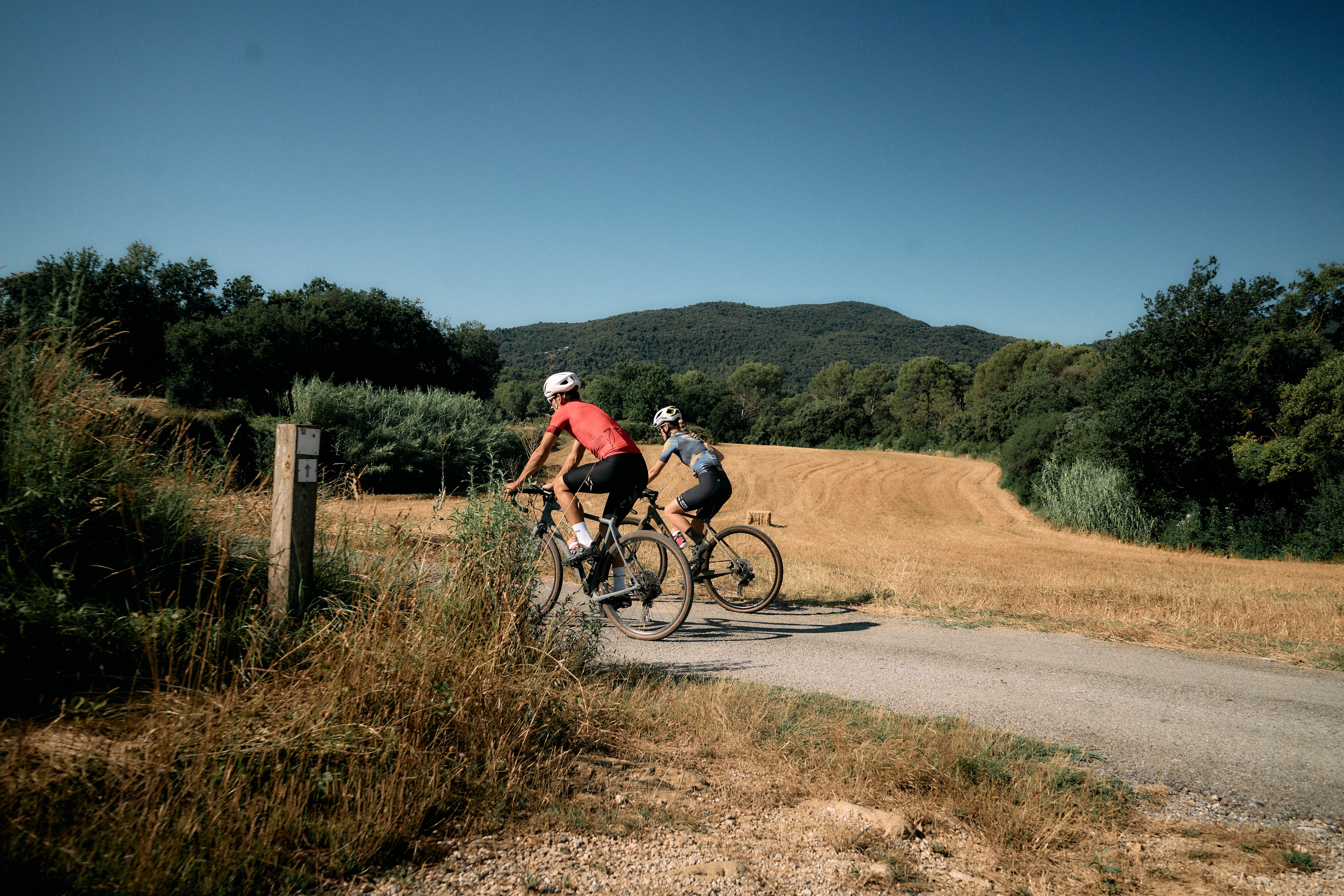 Gravel riding in the Girona hills